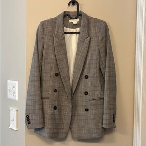 H&M Checkered Set Blazer/Pants - size XS/US2